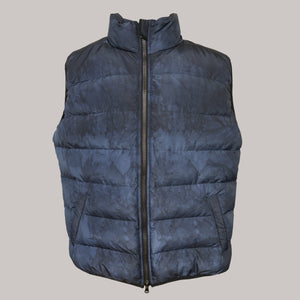 Vesta bleumarin cu puf / Navy blue down vest