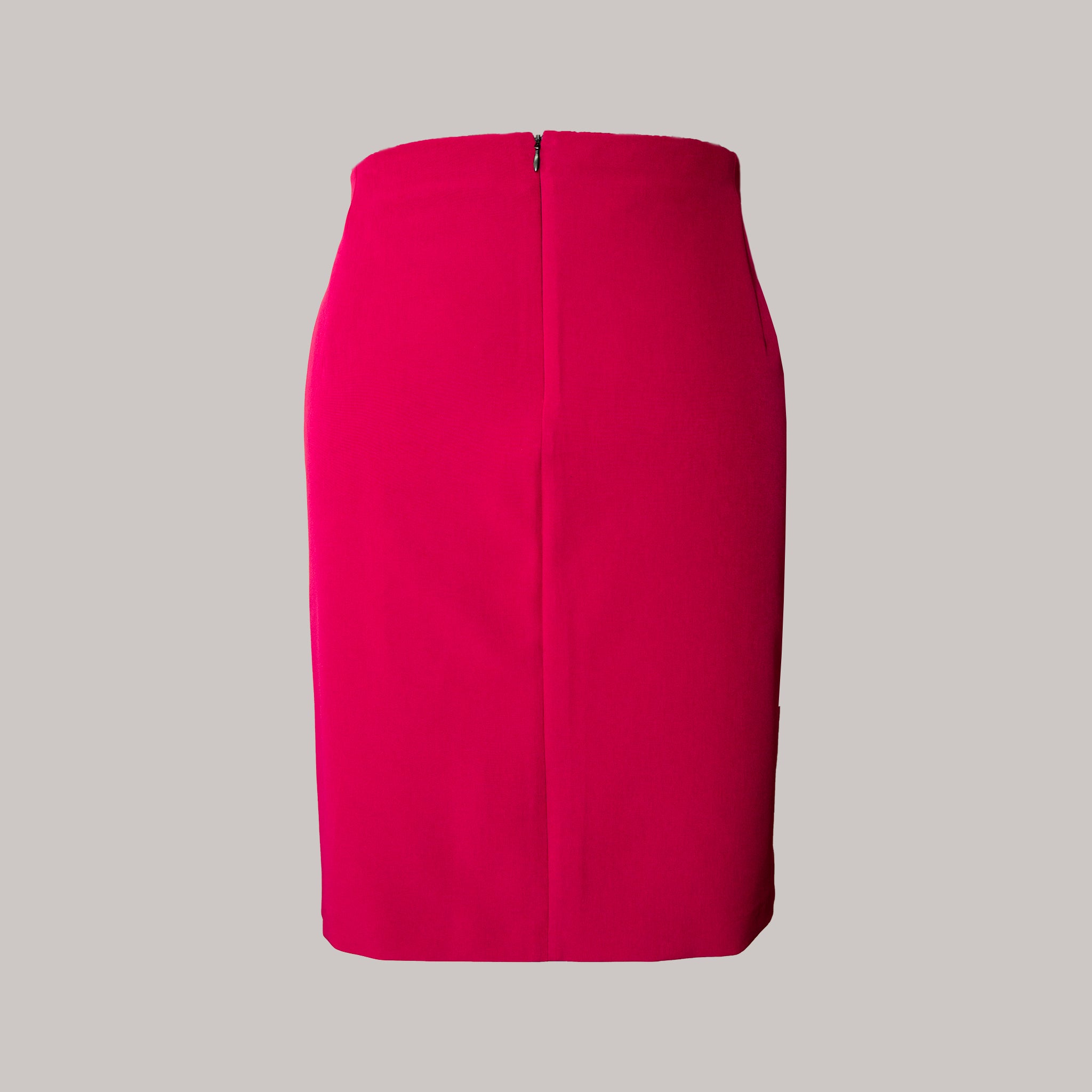 Fusta dreapta fucsia