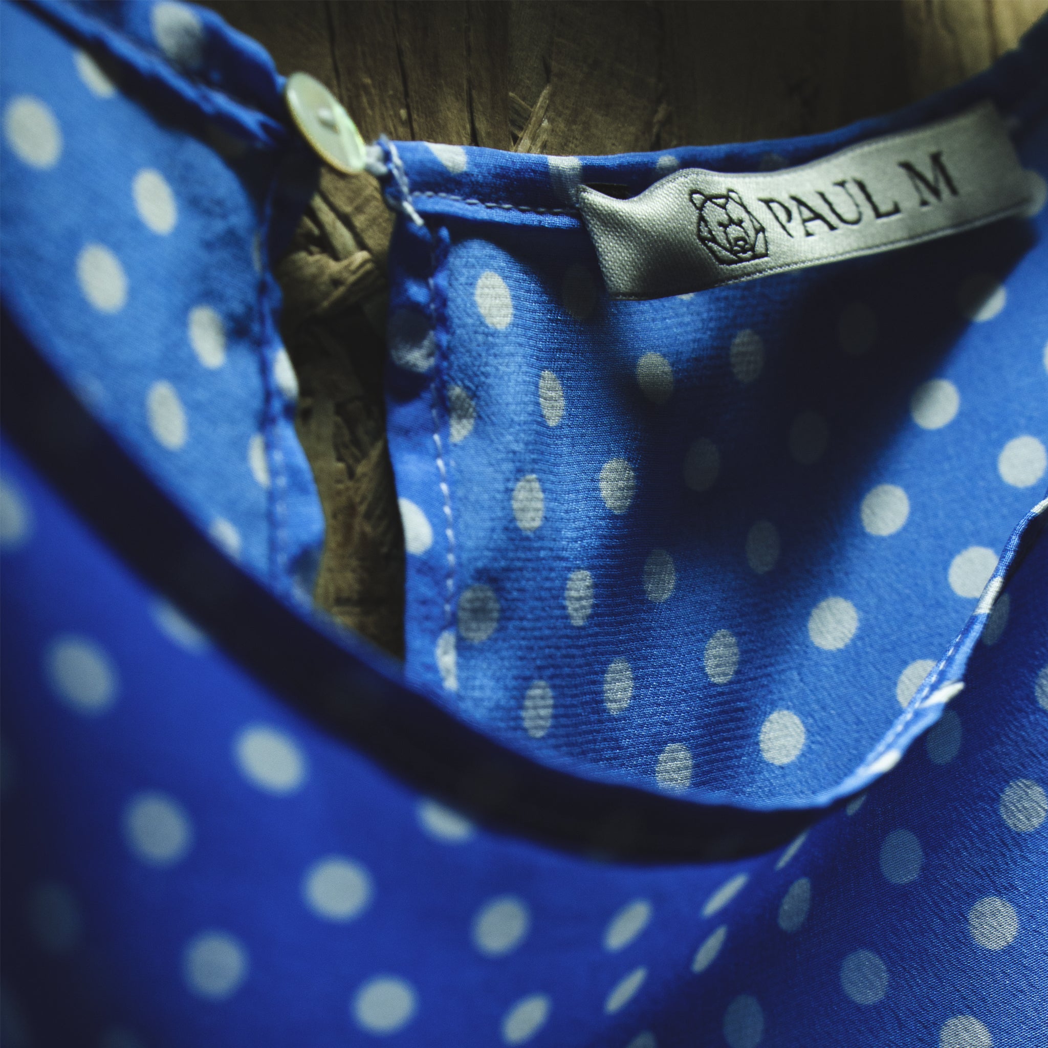 Bluza fluture bleu / Blue butterfly blouse