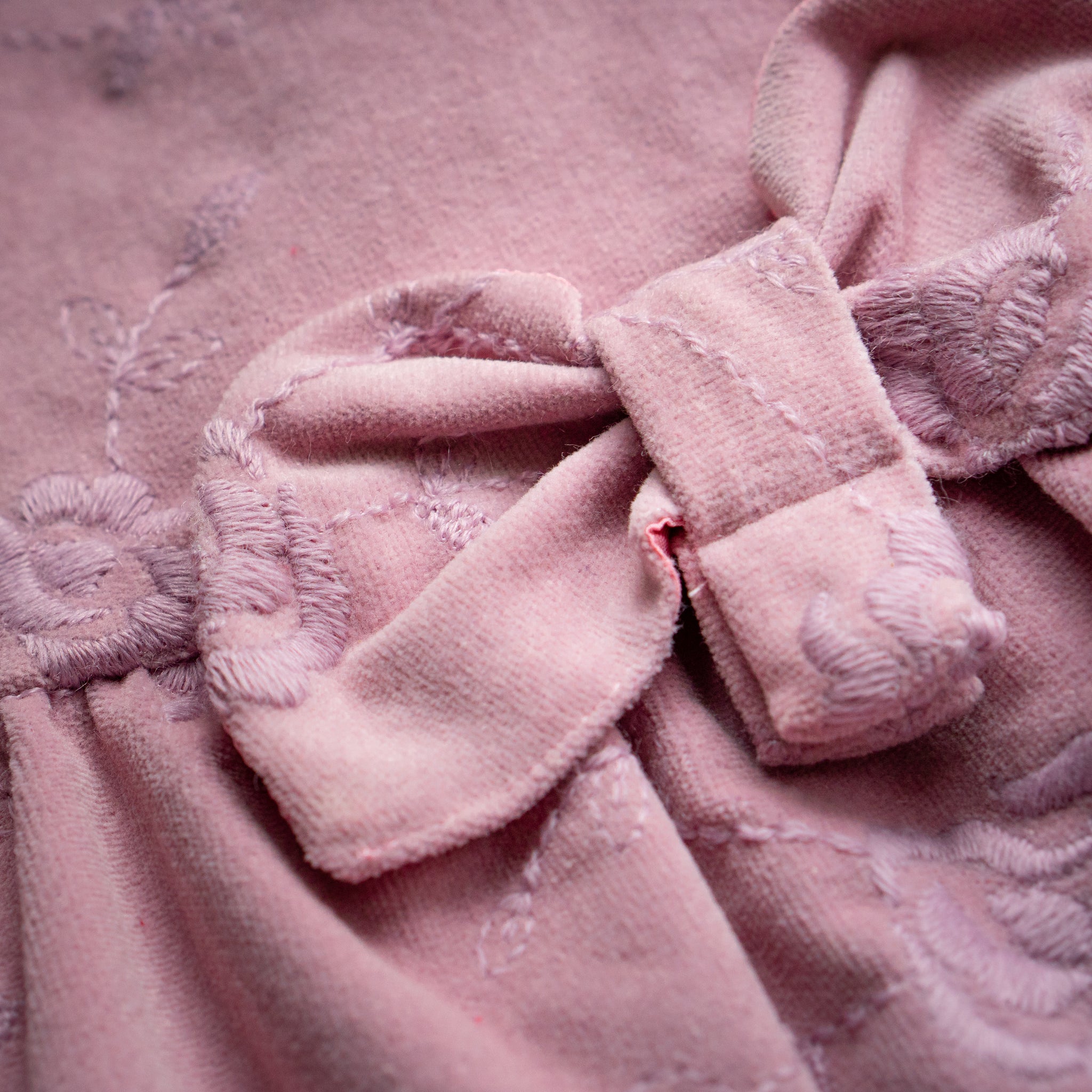 Rochie din catifea roz / Pink velvet dress