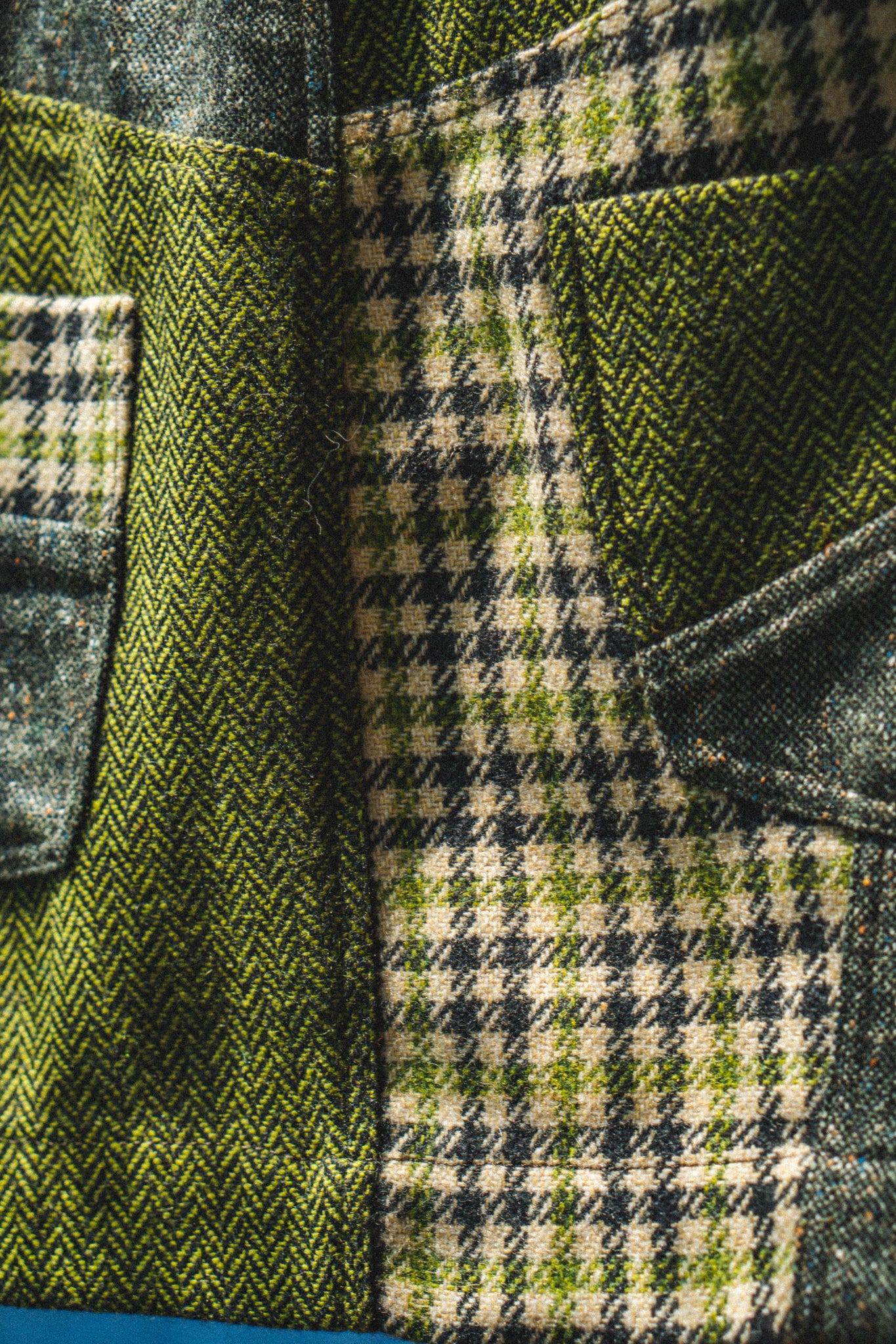 Fusta patchwork verde / Green patchwork skirt