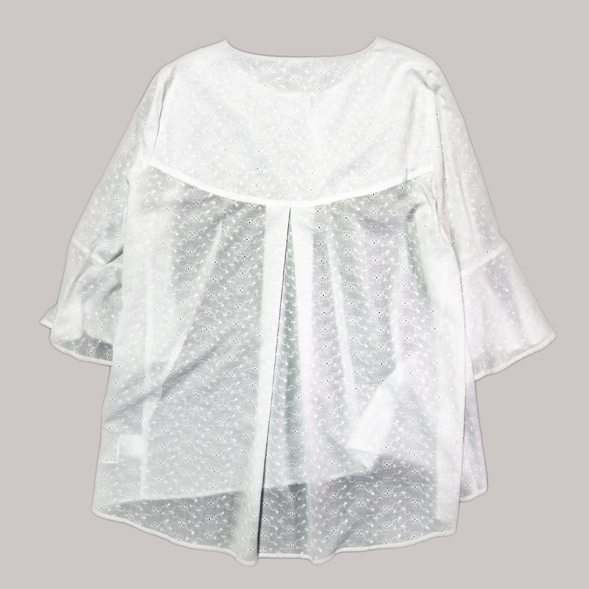 Bluza alba Sangalo / White Sangalo blouse