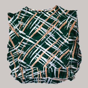Bluza fluture verde / Green butterfly blouse