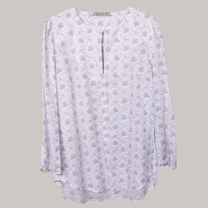 Bluza alba cu flori / White flower blouse