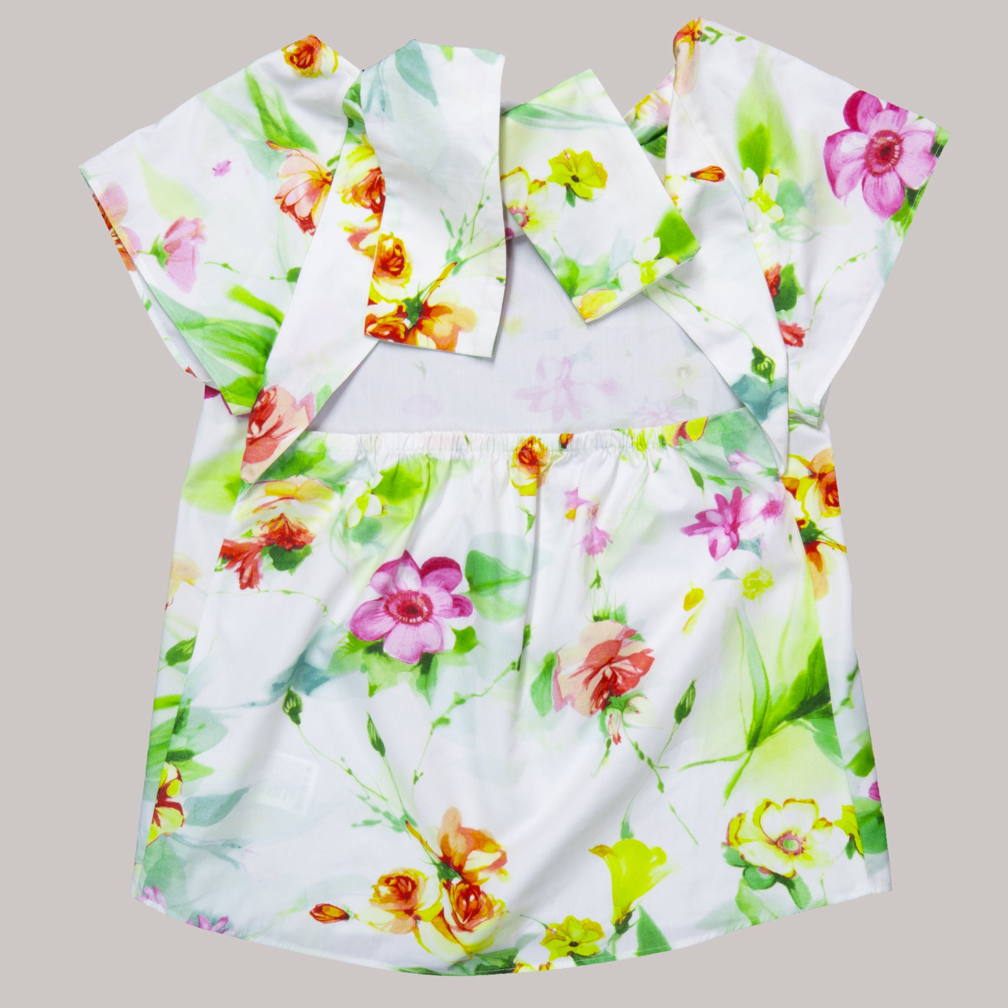 Bluza cu flori verzi / Green flowers blouse