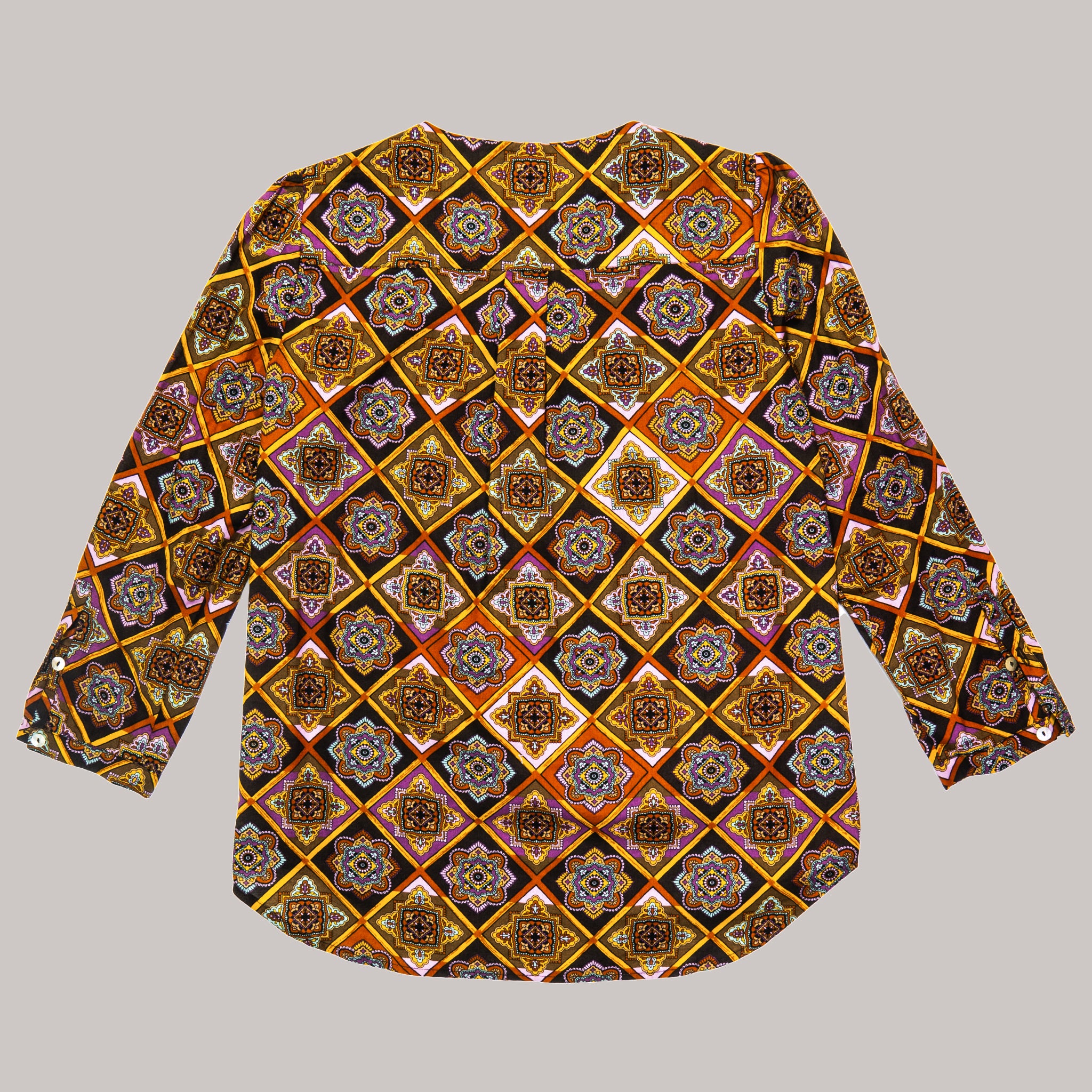 Bluza cu model geometric / Geometric model blouse