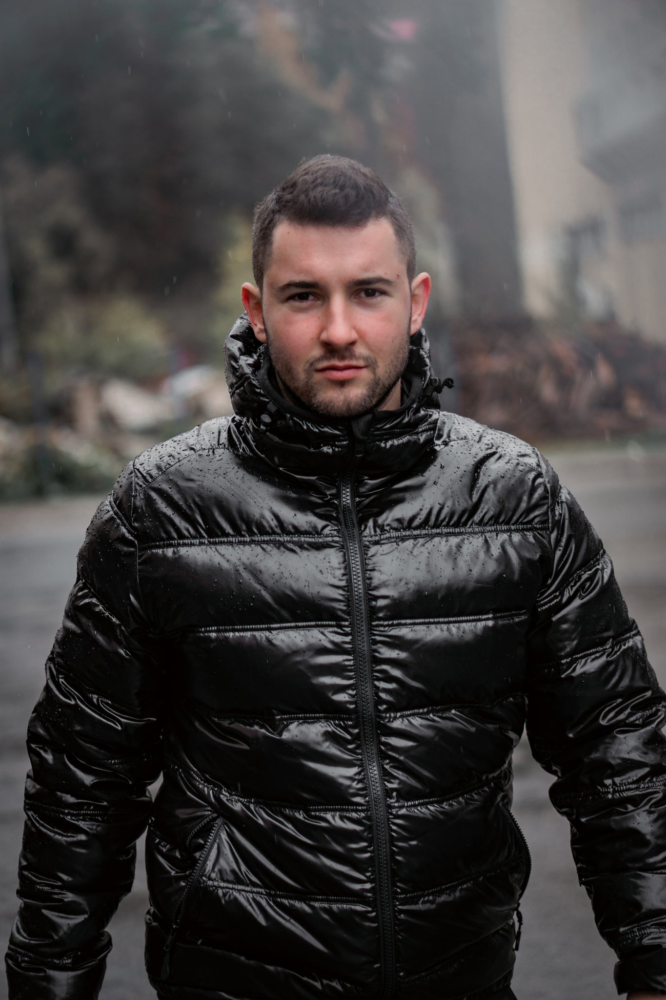 Geaca cu puf pentru barbati