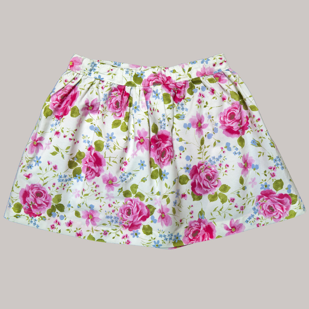 Fusta trandafiri roz / Pink roses  skirt