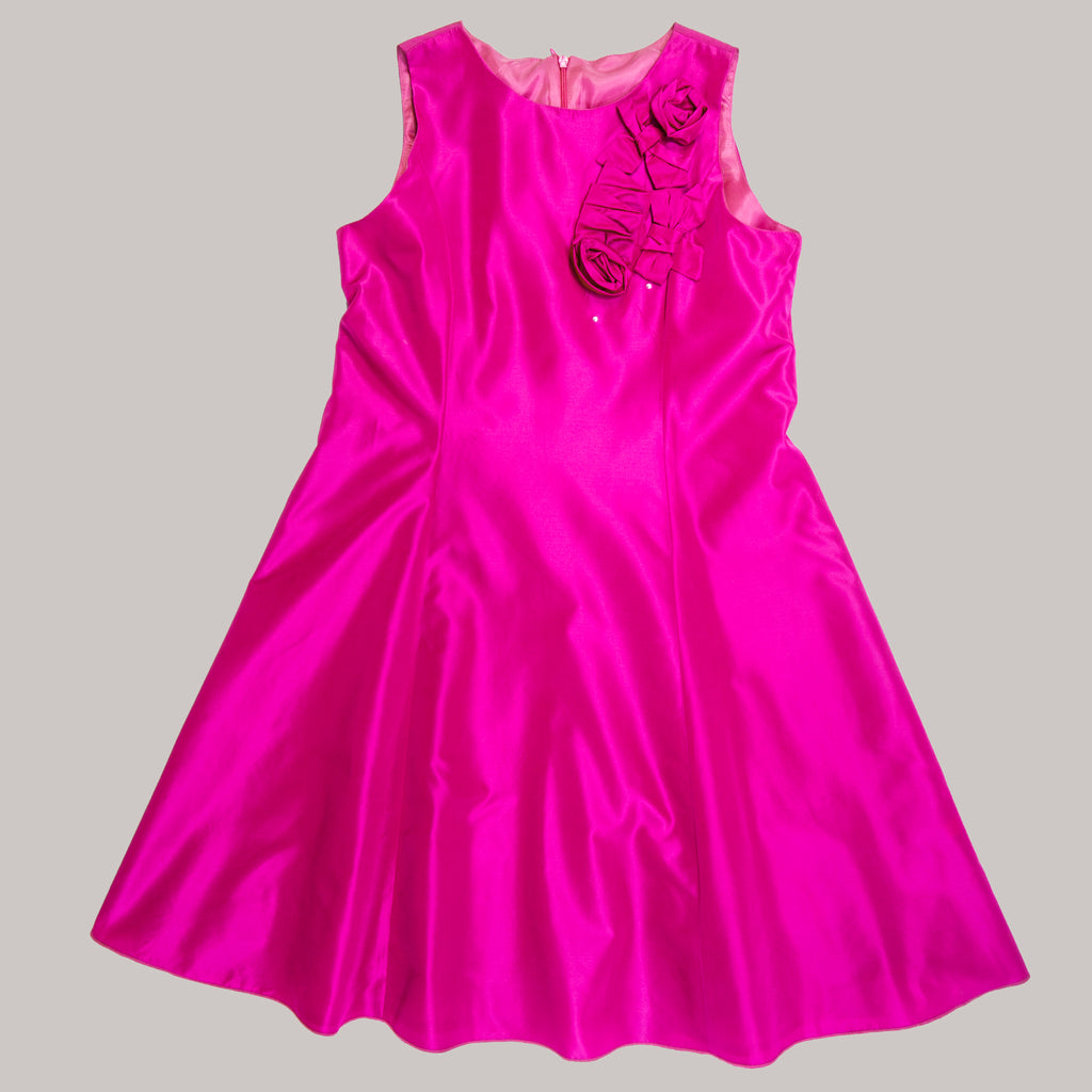 Rochie roz tafta / Pink dress taffeta
