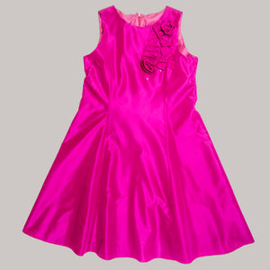 Rochie roz tafta / Pink dress taffeta