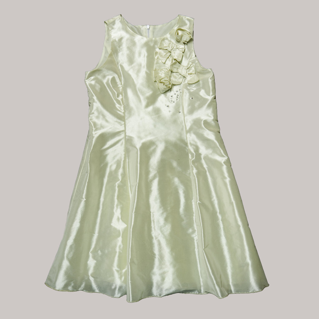 Rochie aurie tafta / Golden dress taffeta